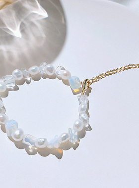 小众少女风法式复古超仙珍珠手链