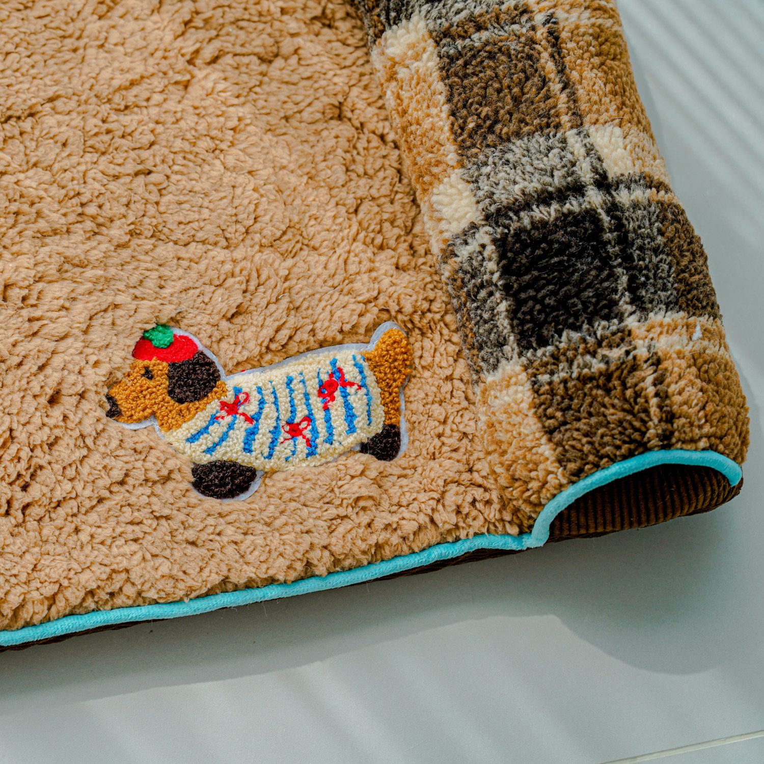 2025新品U形枕猫床冬季保暖小型犬加厚狗窝可拆洗猫窝超大号狗床,淘宝优惠券,粉丝福利购,淘宝优惠卷