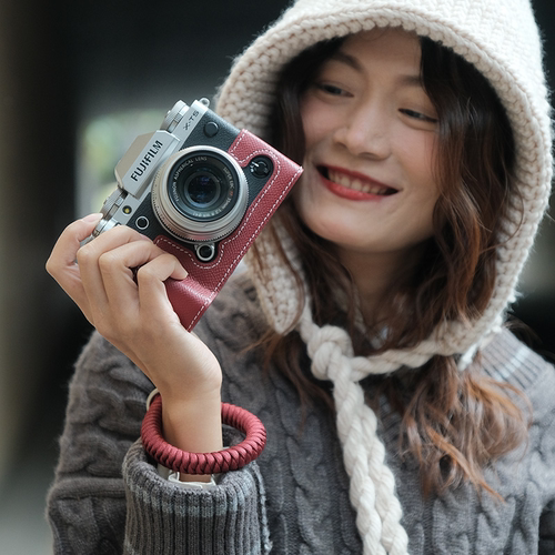 SVEN富士XS20保护套xt30三代xe5真皮壳套XT50x100vixt5xh2XM5配件 - 图2