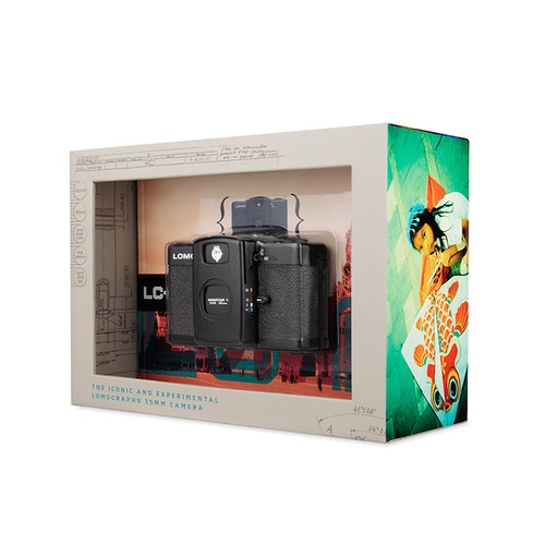 全新复古LOMO相机 25周年限定版 LC-A+ 135胶卷相机 送12色闪光灯 - 图1