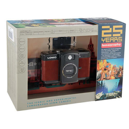 全新复古LOMO相机 25周年限定版 LC-A+ 135胶卷相机 送12色闪光灯 - 图0