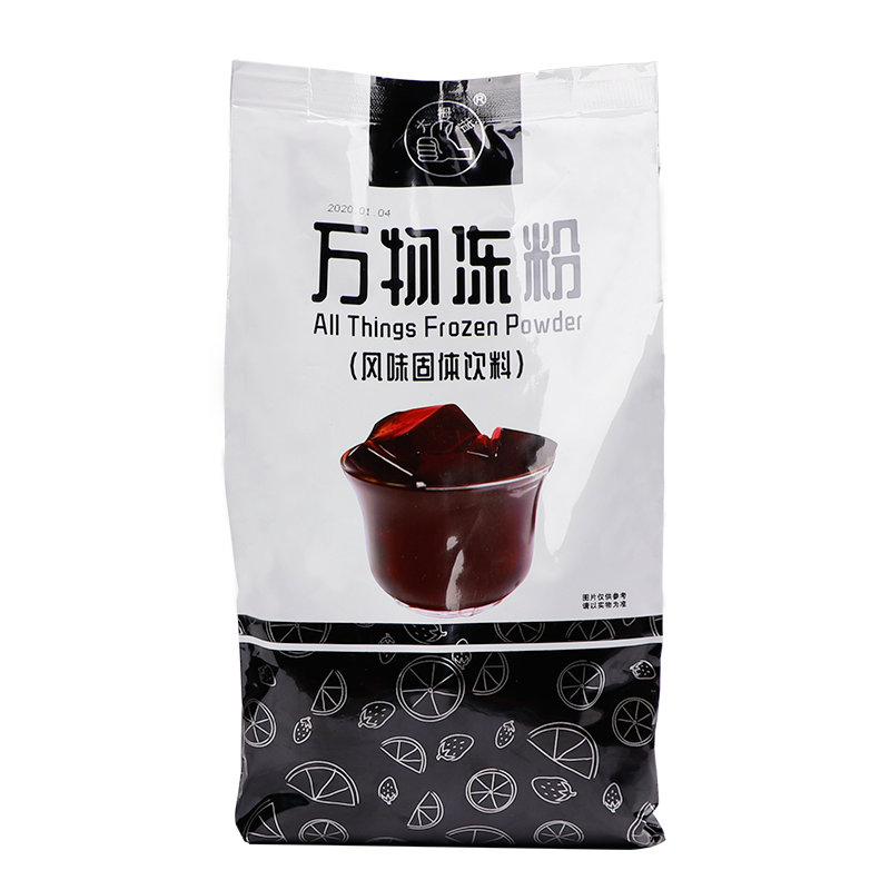 大拇指万物冻粉商用茶冻粉原味透明做水晶果冻的原料食用寒天粉