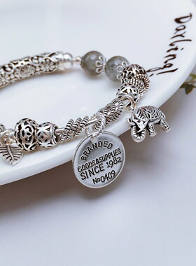 原创设计聚财转运手链绿幽灵水晶