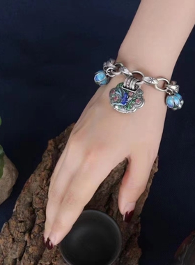 送女友手链S925不掉色民族风女性