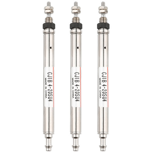 星辰针形微型气缸迷你小气缸CJ1B4-5/10/15-SU4替代SMC型针型气缸 - 图3