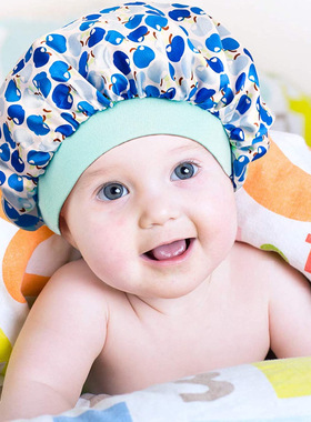 Children's Satin round cap bonnet baby Nightcap儿童非洲圆帽