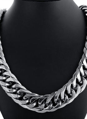 Hot Selling Men's Titanium Steel Stainless Steel Rough Chain