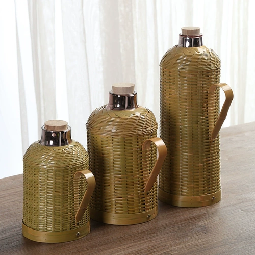 Ретро старомодный чайник для домашнего использования, стеклянный вкладыш, термос