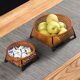 Storage basket hand-woven large paint technology to prevent mildew and moth
