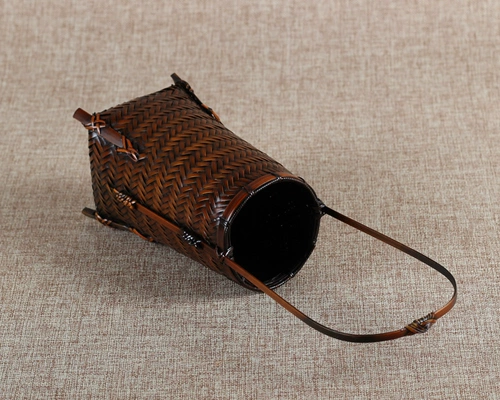 Японская цветочная инструмент бамбук плетение бамбуковые цветы вход в цветочную дорогу цветочная корзина ретро клубная чайная башня