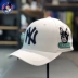 MLB hat couple phim hoạt hình thêu chó đích thực 19 mũ Yankees NY mới in mũ bóng chày hoang dã - Bóng chày