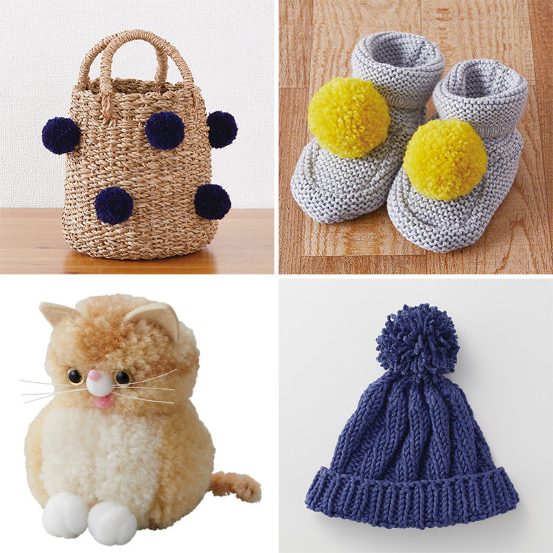 日本Clover可乐毛线毛绒制球器蓬蓬球制作器 制球器手工DIY工具,淘宝优惠券,粉丝福利购,淘宝优惠卷