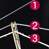 DIY ручной швейной иглы без швейной швейной иглы для пожилых людей не нужно проникать, 12 штук/сумки