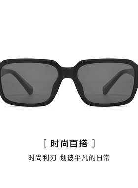 德国蓝族LANZOOM太阳镜女款高级感大脸显瘦防紫外线防晒遮阳墨镜