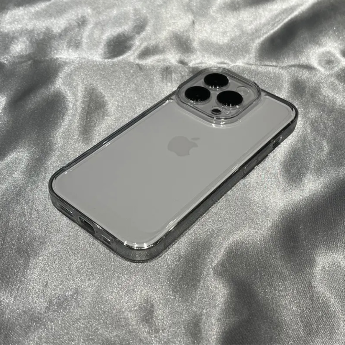 太空壳高级适用苹果13手机壳iphone12/14promax防摔11高颜值15防摔11全包xs女款xr简约透明15Pro软壳14情侣款 - 图1