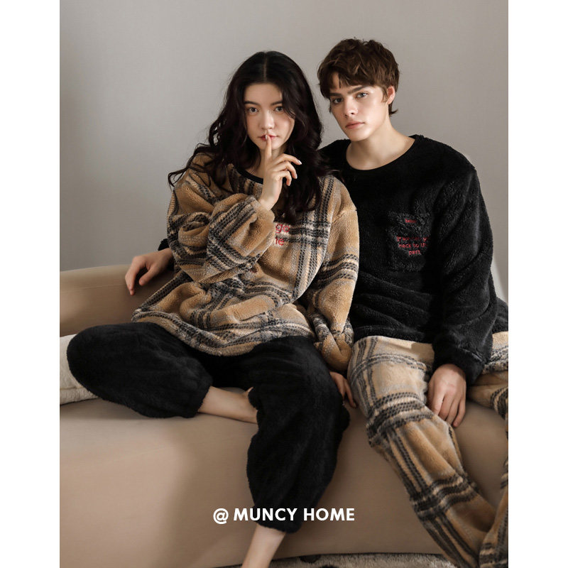 【特价款】珊瑚绒情侣睡衣男女,淘宝优惠券,粉丝福利购,淘宝优惠卷