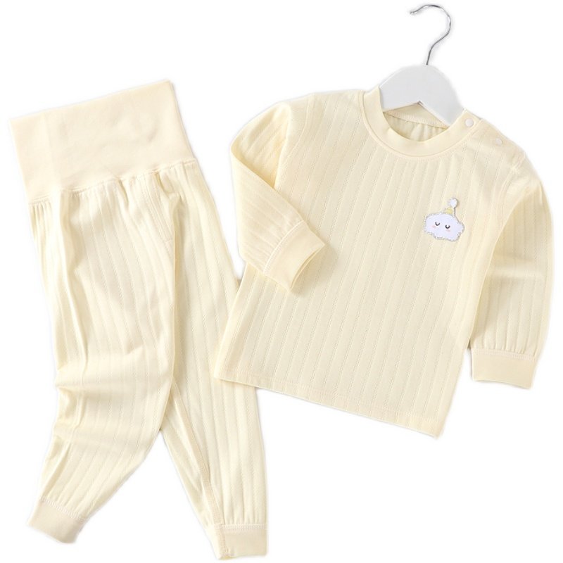 秋冬款宝宝全棉无骨秋衣护肚裤套装婴幼儿纯棉打底男女童睡衣睡裤,淘宝优惠券,粉丝福利购,淘宝优惠卷