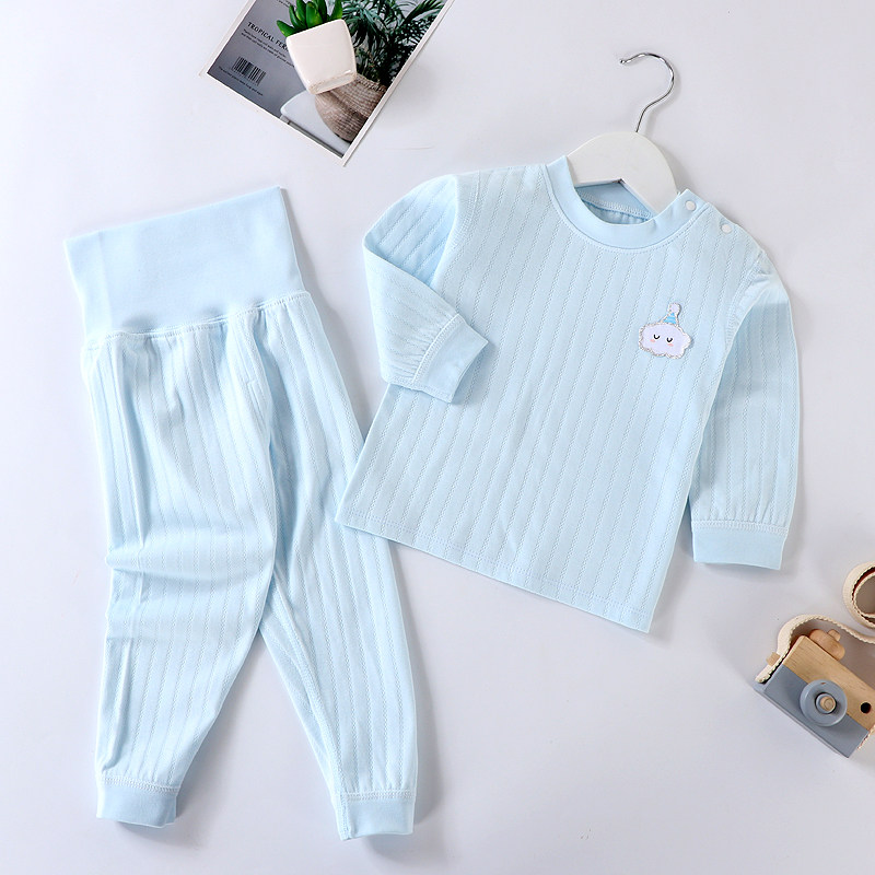 秋冬款宝宝全棉无骨秋衣护肚裤套装婴幼儿纯棉打底男女童睡衣睡裤,淘宝优惠券,粉丝福利购,淘宝优惠卷