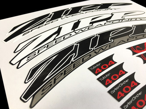 zipp firecrest 404 speedweaponpy轮组贴纸公路车单车碳刀圈轮圈 - 图0