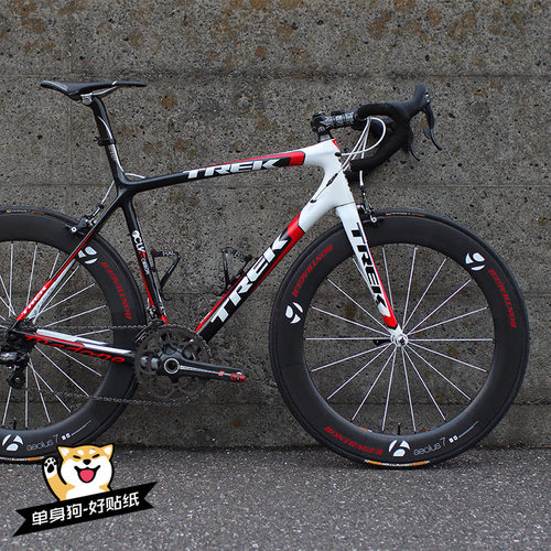 棒槌哥BONTRAGER AEOLUS 7轮组贴纸崔克TREK公路车碳刀圈改色防水 - 图0