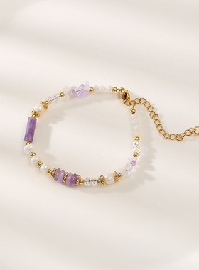 天然淡水珍珠项链女款轻奢小众