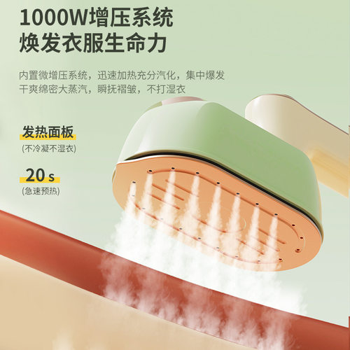 110V小型电烫斗美英规手持挂烫机多功能家用便携式迷你蒸汽电熨斗 - 图2