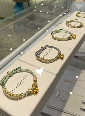 花韵粉系铃兰花手绳女