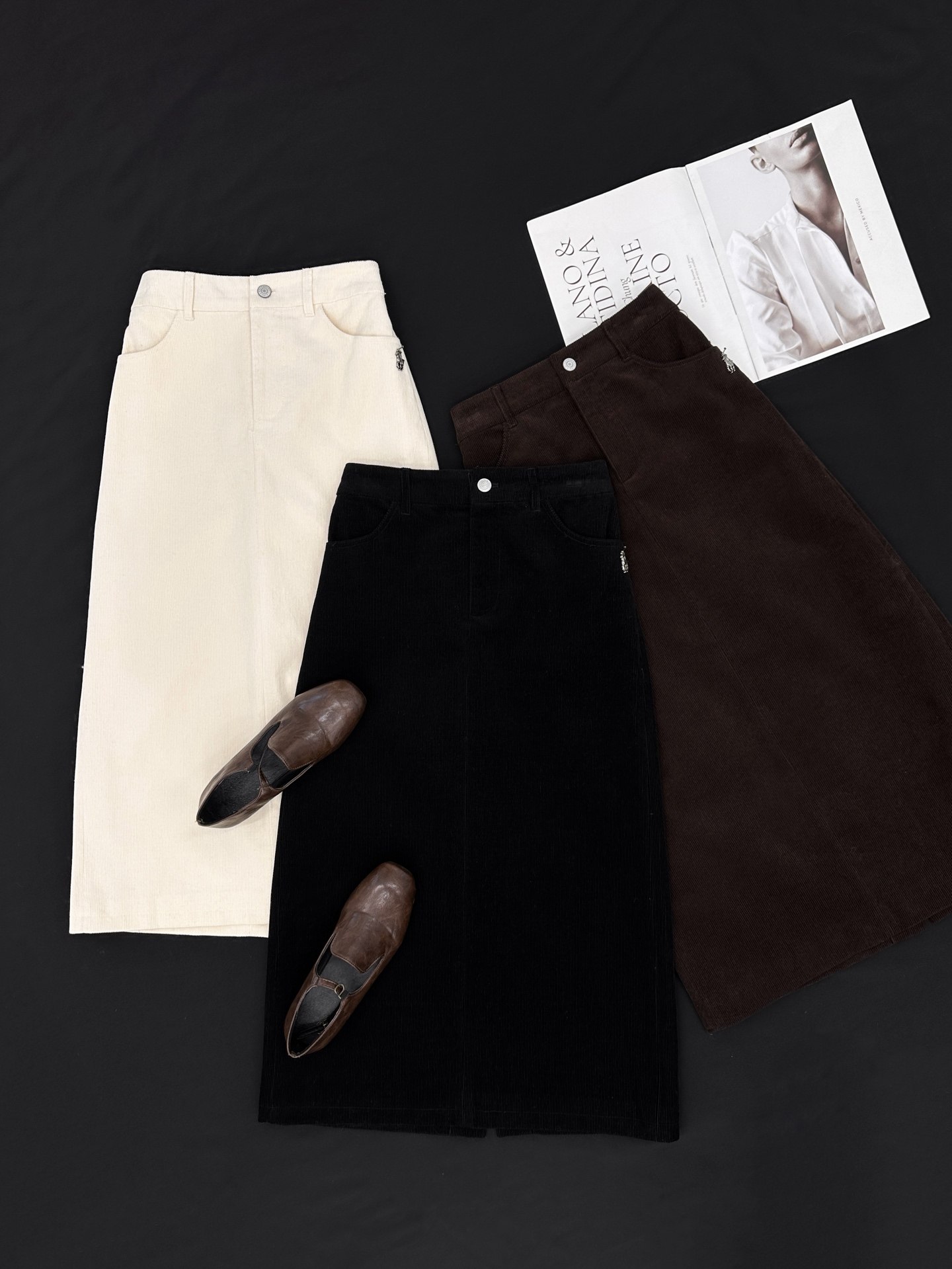 26早春新款 老钱复古 重回巅峰席卷秀场贯穿四季灯芯绒直筒半身裙,淘宝优惠券,粉丝福利购,淘宝优惠卷