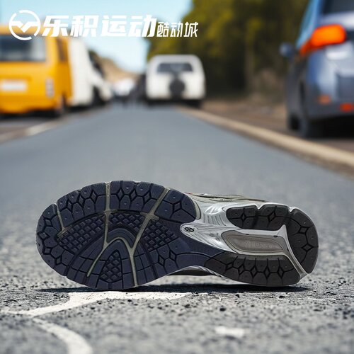 乐积运动 NEW BALANCE NB 1906R 灰色 复古低帮耐磨跑鞋 M1906RB - 图3