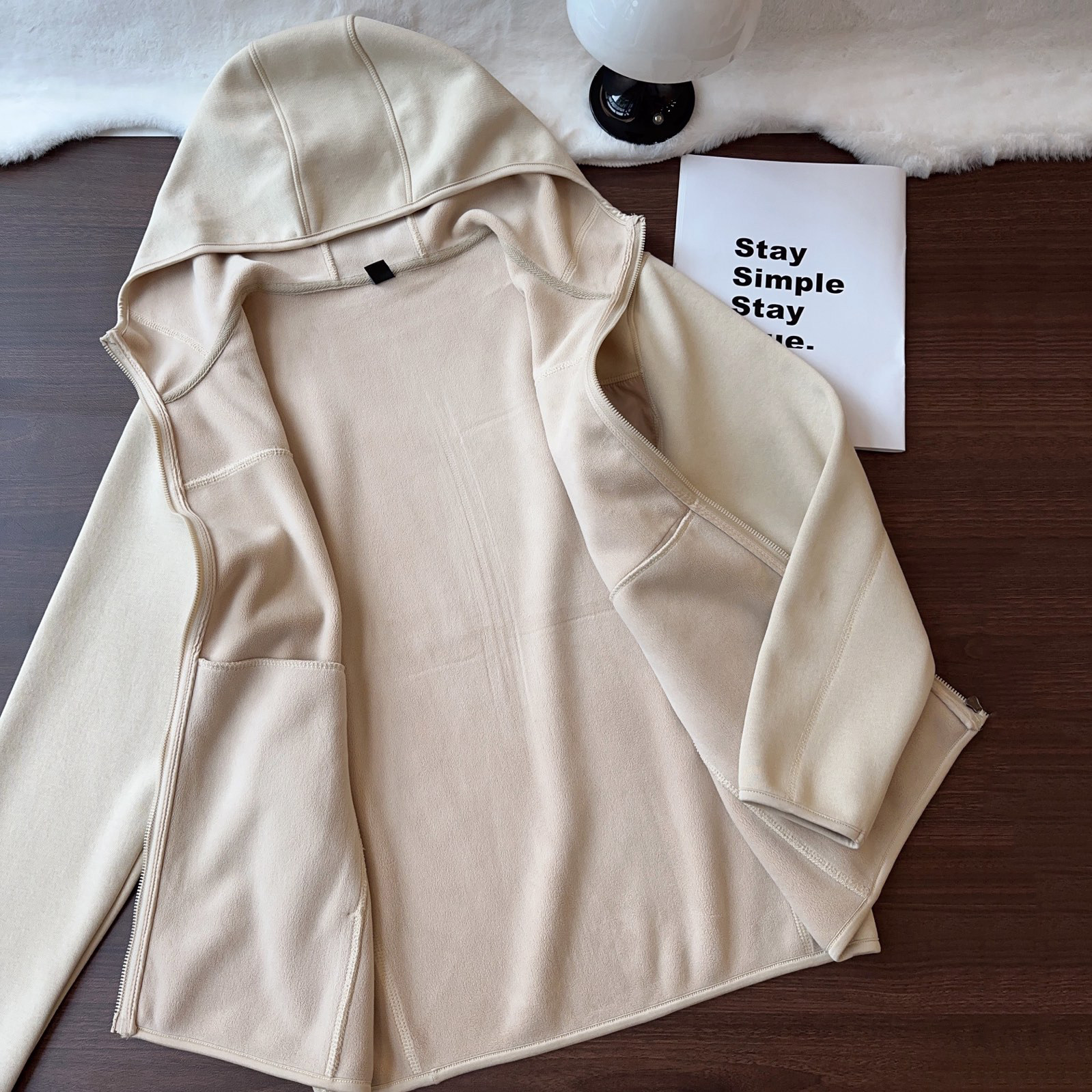 高品质超柔男女情侣款奥利绒连帽拉链卫衣外套秋冬抓绒衣绒衫,淘宝优惠券,粉丝福利购,淘宝优惠卷