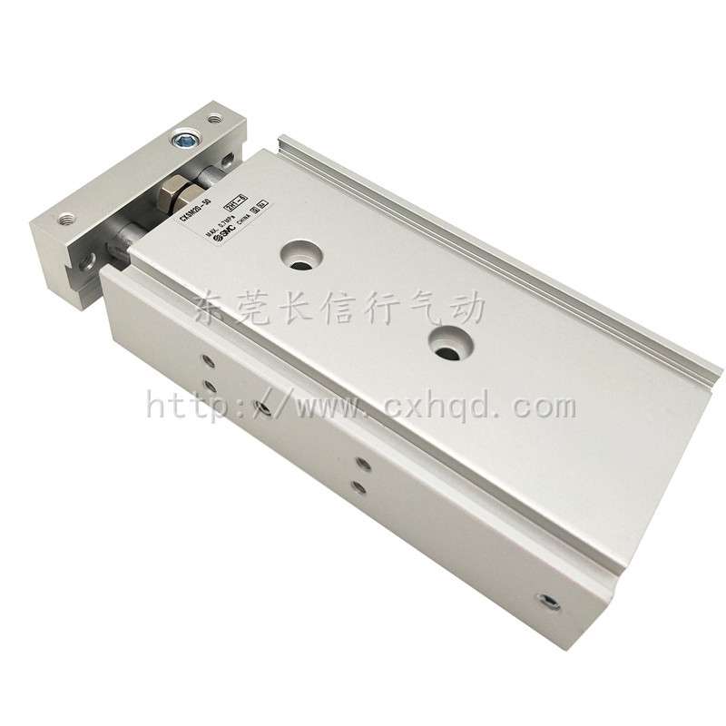 SMC原装双杆气缸CXSM20-10/15/20/25/30/70/80/90/100双轴双联 - 图3