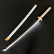 Smoke Gazuma Zenitsu spray multi-color charging luminous toy knife Demon Slayer: Blade Nichirin knife anime cos props