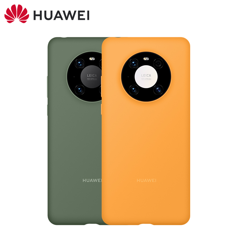 HUAWEI/华为原装Mate40/40E/40Pro液态硅胶手机壳玻璃背盖版保护套5G个性潮牌防摔全包原厂原配官方旗舰正品 - 图3