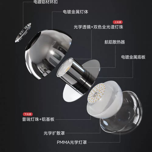 2026新款序光灯现代轻奢极简客厅吊灯设计师护眼高端餐厅灯具 - 图2