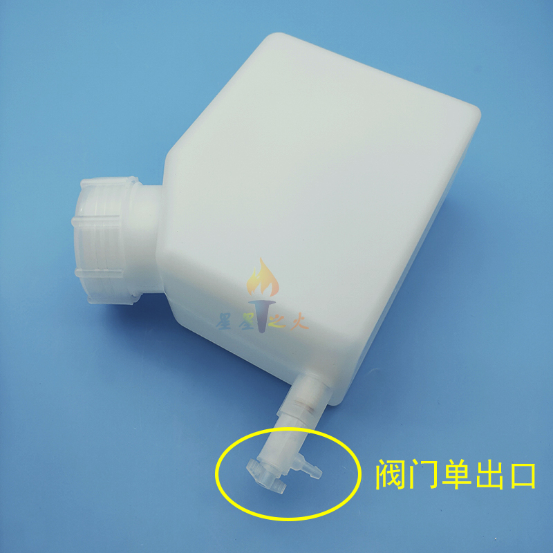 压电写真机连供墨壶 喷绘机1000ml墨盒 耐腐蚀墨桶 户外机墨水瓶 - 图2