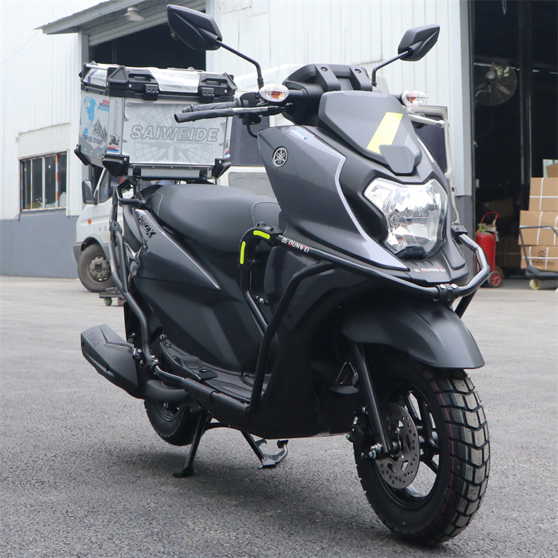 适用于雅马哈福颖JYM125T-2D护杠前后保险杠防摔尾箱改装后货架 - 图1