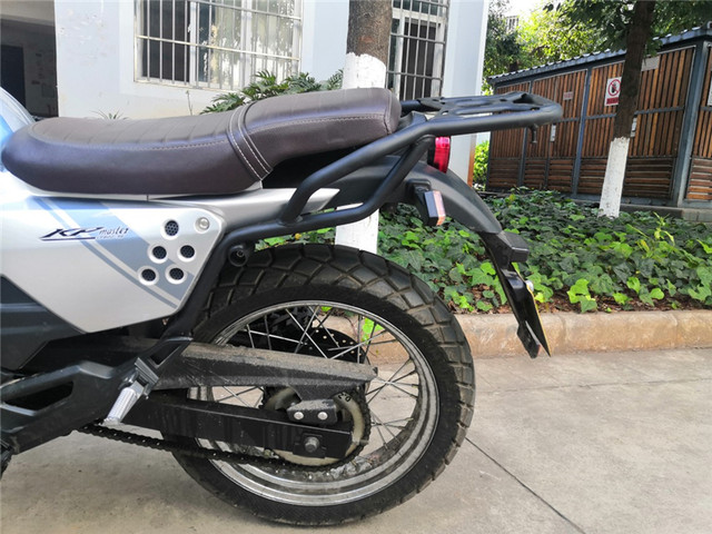 适用于力帆复古kpm200后货架尾架尾箱扶手LF200-3B前保险杠护杠