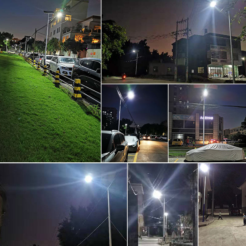 高质量太阳能路灯户外超亮LED6米高杆灯农村公路照明景观庭院灯具-图1