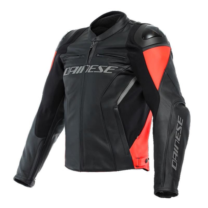 DAINESE/丹尼斯RACING 4骑行服皮衣摩托车四季机车男女夹克赛车服 - 图0