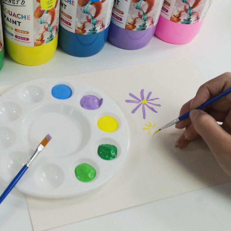 500ml大瓶装水粉颜料儿童绘画diy涂鸦可水洗创意幼儿手指画,淘宝优惠券,粉丝福利购,淘宝优惠卷