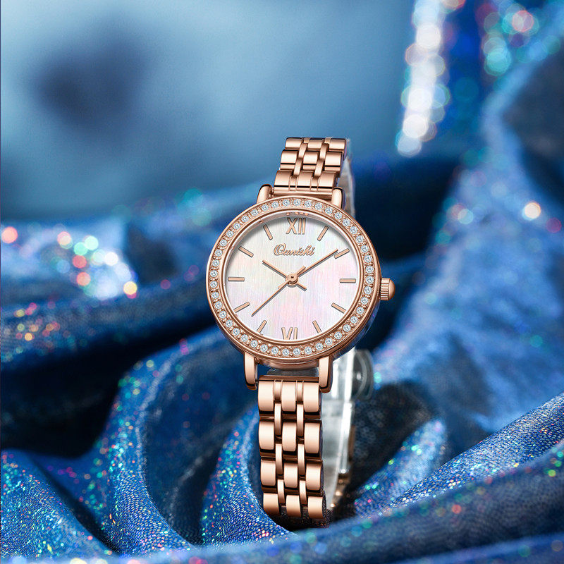 小金表正品小众轻奢女款2021手表 欧妮诗国产腕表