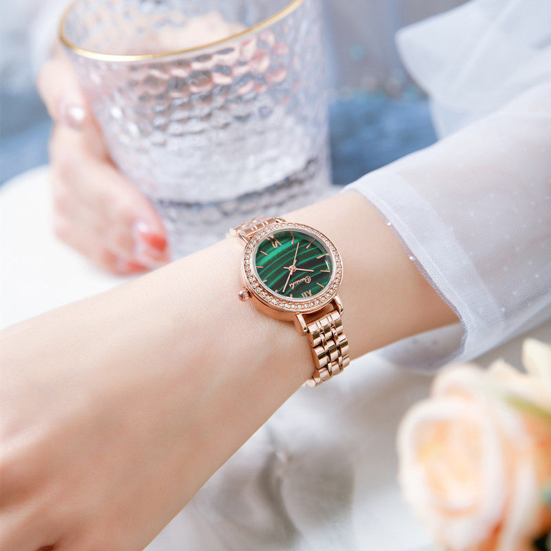 小金表正品小众轻奢女款2021手表 欧妮诗国产腕表