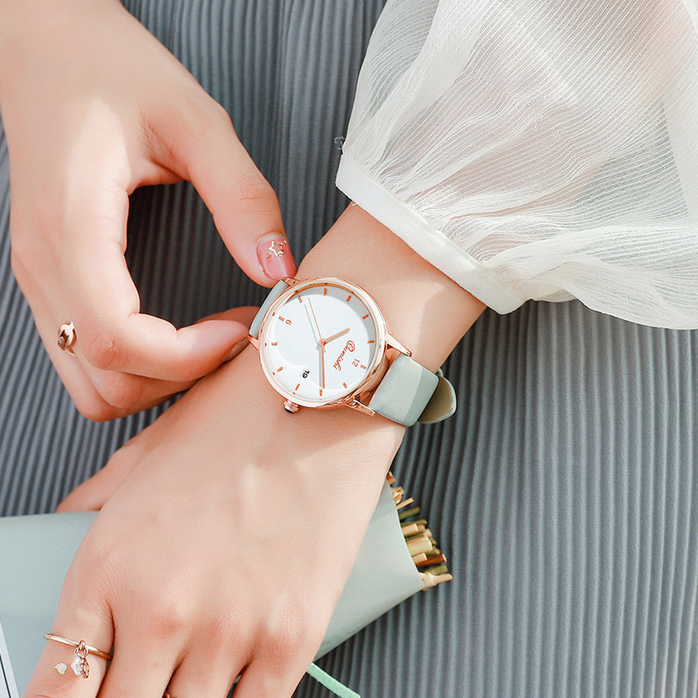 正品2020年新款小众轻奢时尚女手表 欧妮诗国产腕表