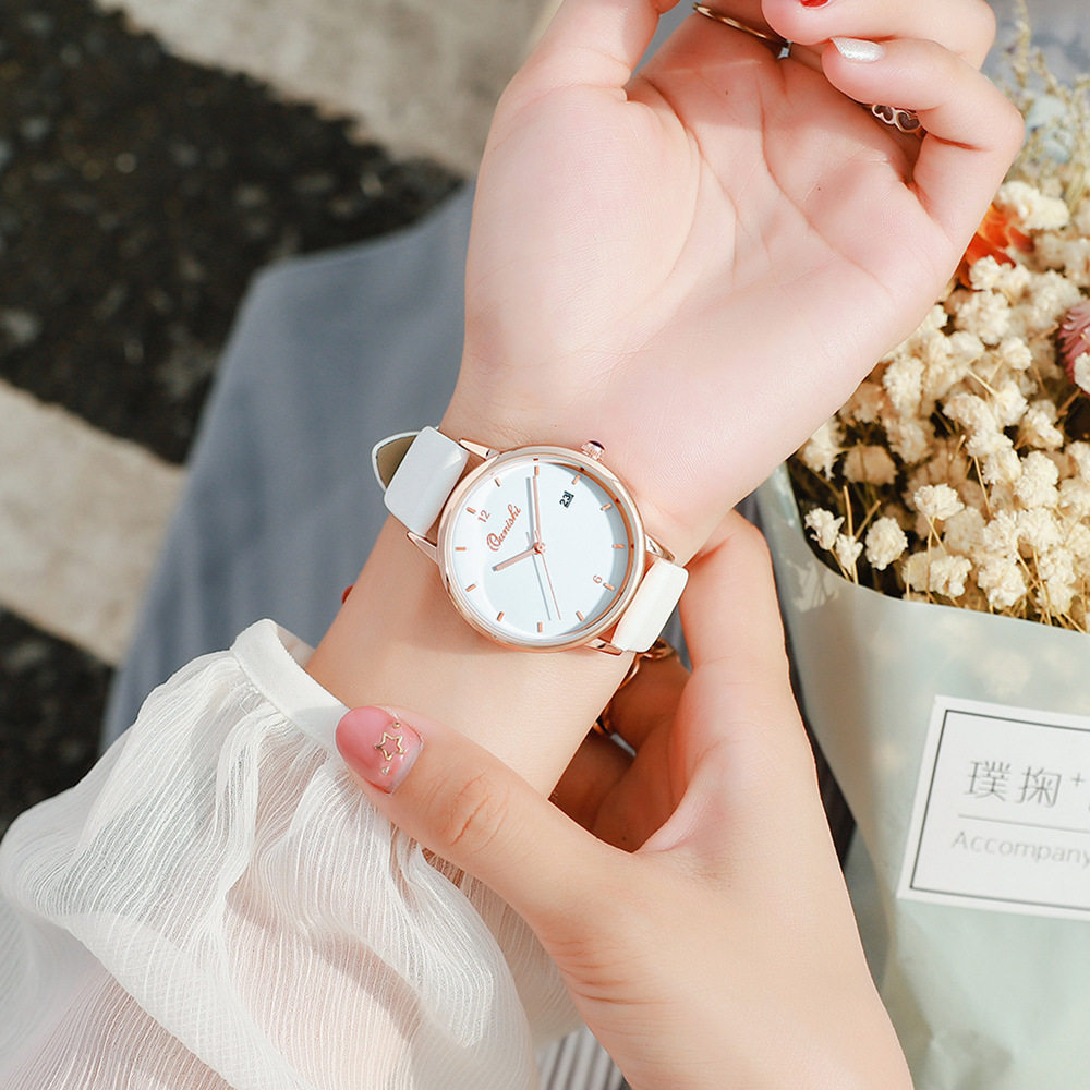 正品2020年新款小众轻奢时尚女手表 欧妮诗国产腕表