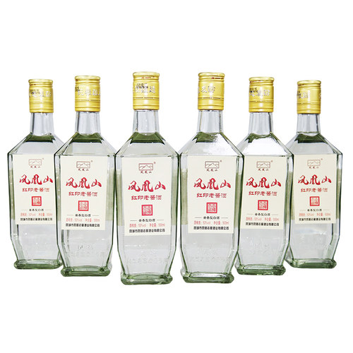 凤凰老窖红印酱香型53度500ml*2瓶辽宁白酒高度纯粮酿造凤城市产 - 图1