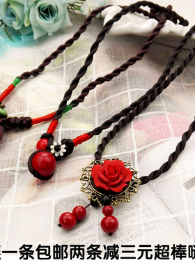 波西米亚饰品装饰链长女挂饰短款