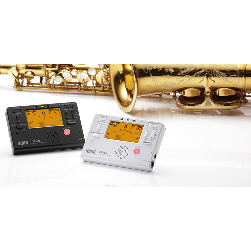 五【味吉他】日本 KORG 节拍器 TM50 TM60 TM70 调音器 二合一 - 图1