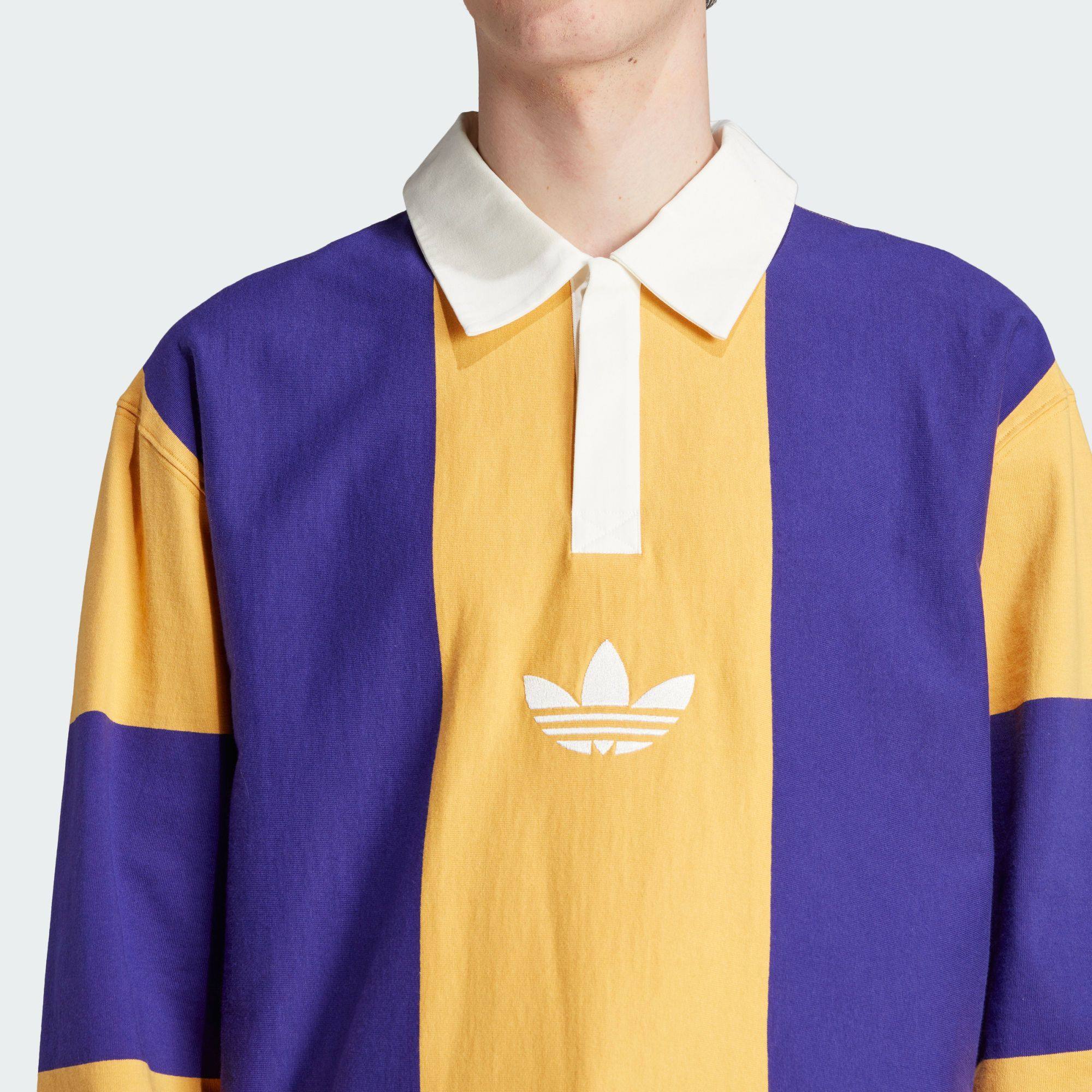 Adidas/阿迪达斯 男子三叶草运动长袖翻领POLO衫 IJ5956,淘宝优惠券,粉丝福利购,淘宝优惠卷