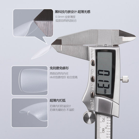 Goya Gauge Ultra Thin Stainless Stainless Nail Art Patch