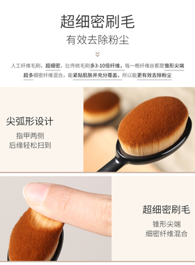 gaoy戈雅日式美甲粉尘刷魔镜粉清洁刷指甲油胶打磨卸甲专用灰尘刷